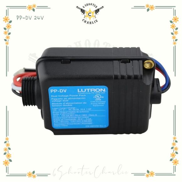 NEW LUTRON Dual Voltage Occupancy Sensor Power Pack PP-DV 24V - Picture 1 of 2